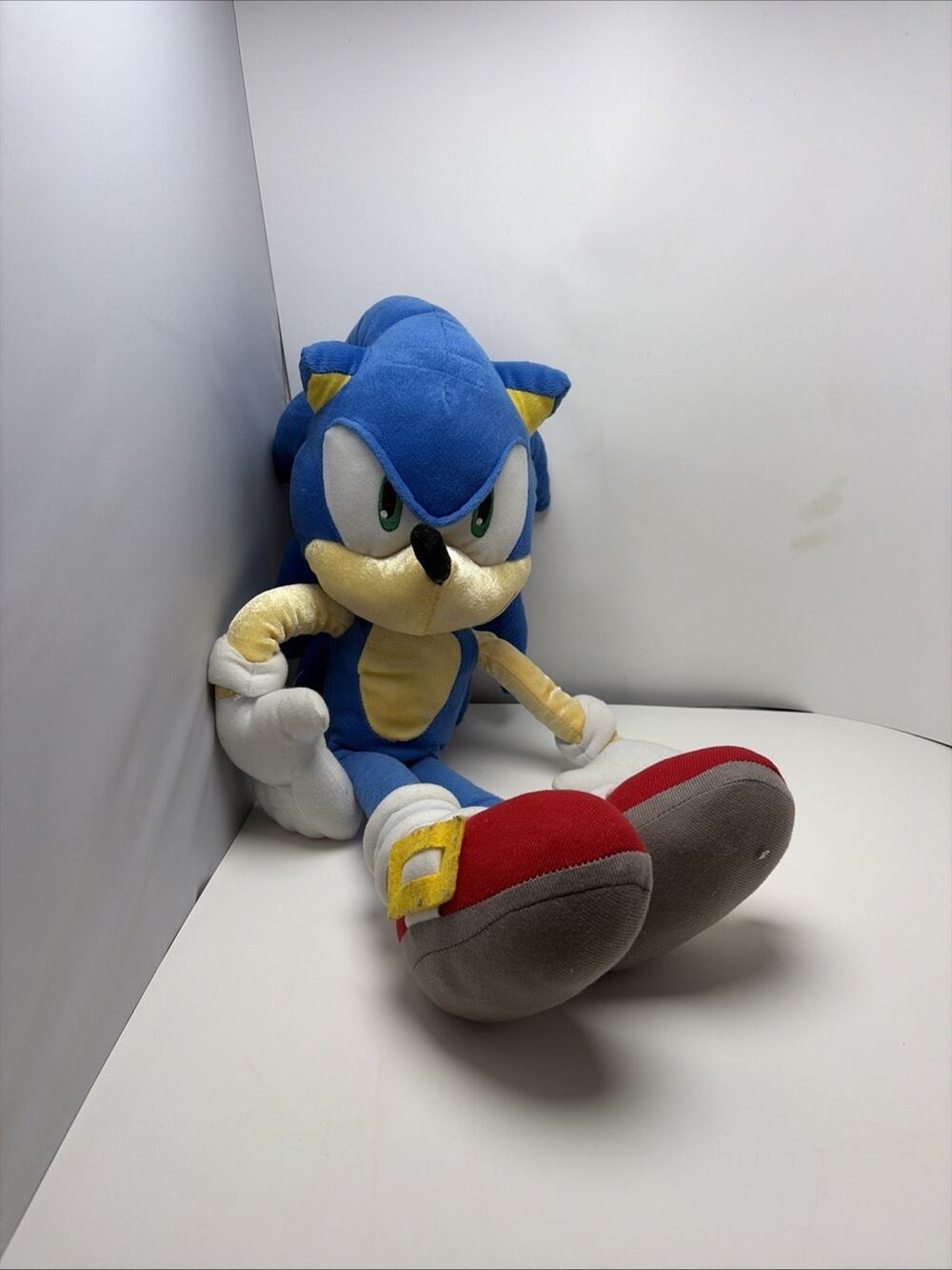 Sega Sonic The Hedgehog Large 22" Big Head Pillow Buddy Plush Franco Co. 2021
